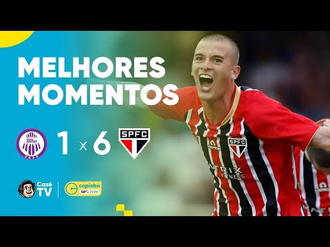 HIGHLIGHTS: REAL SOCCER 1 X 6 SÃO PAULO | COPINHA 2026 | GROUP STAGE | ROUND 3