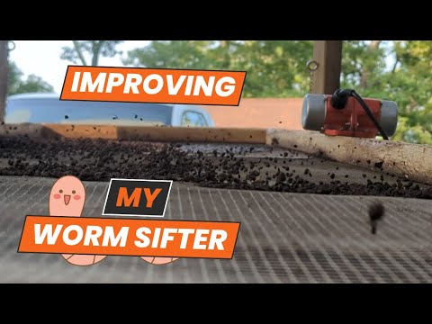 DIY Vibrating Motor Worm Sifter