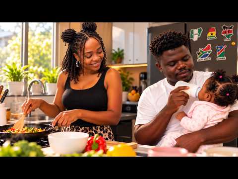 A Day In Our Life As New Parents In Ghana! Wodemaya Ft  Miss Trudy