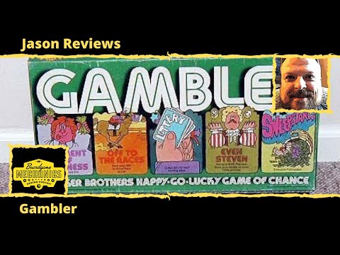 Jason's Board Game Diagnostics of Gambler
