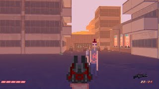 Blaster Cop - A Wonderfully Weird Retro Cyberpunk FPS