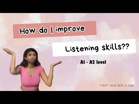 TEF Canada Listening for Beginners A1-A2 level  [Resources, Tips and Tricks]