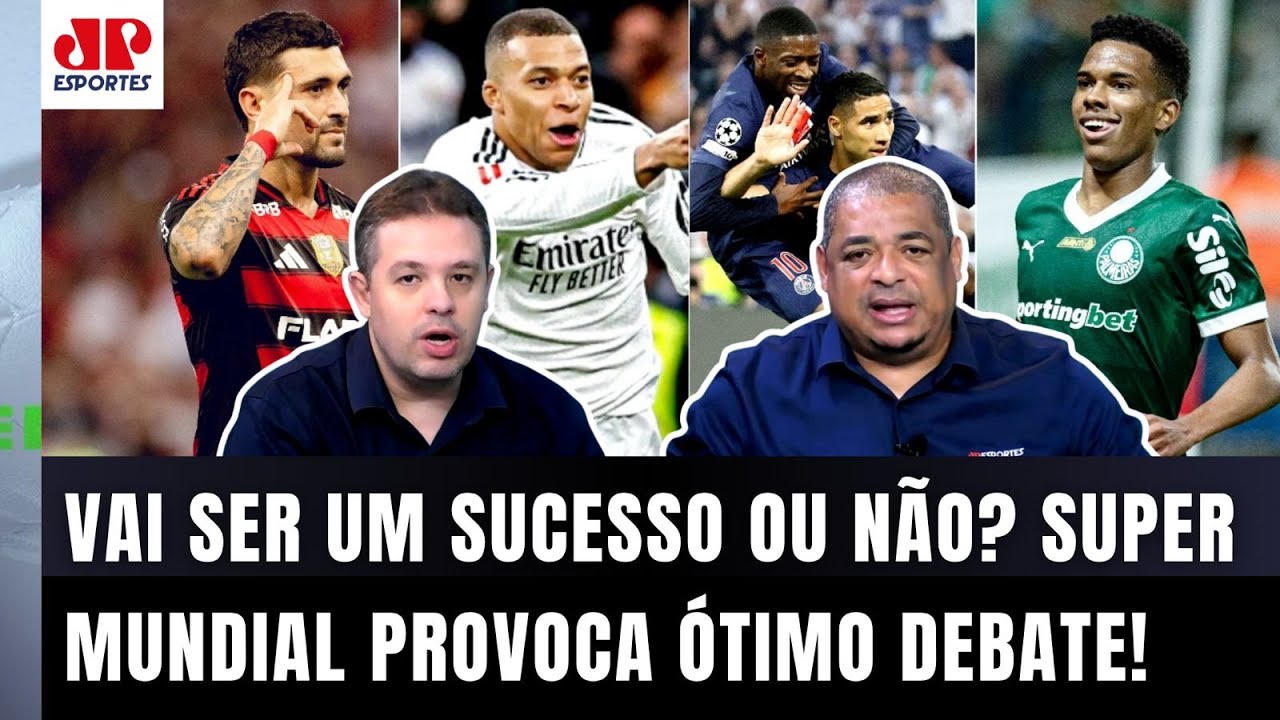 "EU NÃO DUVIDO DISSO! Pra mim, esse SUPER MUNDIAL vai..." OLHA esse ÓTIMO DEBATE!