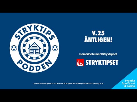 Stryktipspodden v.25 - Äntligen!
