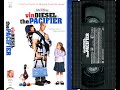 Opening To The Pacifier US VHS 2005