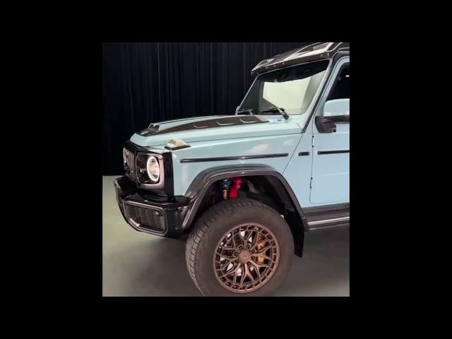 بودي كيت تحويل مرسيدس جي كلاس W463 (2018+) إلى مظهر AMG G63 موديل 2025 (W465) (درجة أولى)