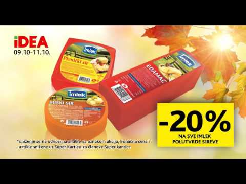 IDEA vikend akcija 09. - 11.10.2015.