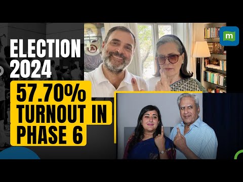 Lok Sabha Election 2024 Phase 6: 57.70 Percent Turnout In 58 Seats | Delhi Crosses Halfway Mark