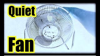 ✪ Sleep to a QUIET FAN NOISE with DEEP BASS