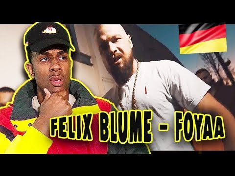 GERMAN RAP REACTION | FELIX BLUME (KOLLEGAH) - FOYAA!!! (prod. by M3)