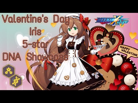 Valentine's Day Iris 5* Max DNA showcase | ROCKMAN X DiVE 💝🍫