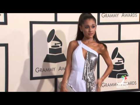 Arianna Grande and Big Sean at 2015 GRAMMY Awards