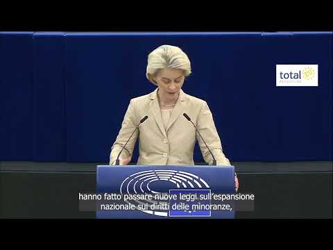 Ucraina: von der Leyen, "In un momento di conflitti, iniziamo le negoziazioni per l'Ucraina in Ue"