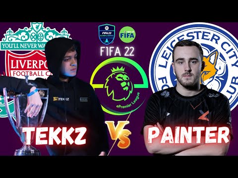 TEKKZ VS PAINTER - FIFA 22 ePREMIER LEAGUE Global Series FUT 22 | PRÓ X PRÓ