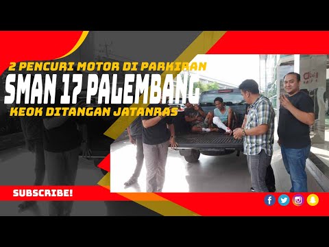 Jatanras Tembak 2 Pencuri Motor di Parkiran SMAN 17 Palemban