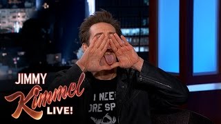 Jim Carrey's Secret Hand Signal