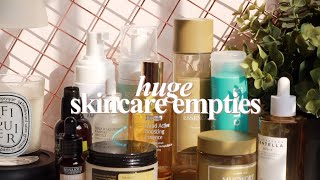 Huge Skincare Empties (feat. I'm From, ByWishtrend, Etude House, Paula's Choice...) | thatxxRin