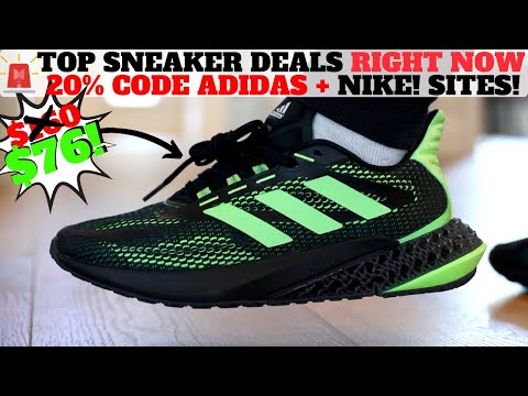 BEST SNEAKERS Right Now 20% OFF adidas & Nike Sale!