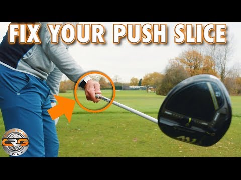 Part of a video titled FIXING YOUR PUSH SLICE - YouTube