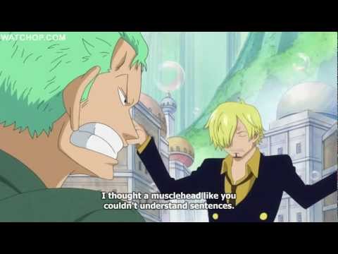 One Piece - Zoro Vs Sanji after 2 years funny
