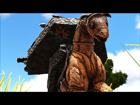 I Created A SEIGE Paracer IN ARK To Raid Raasclark!