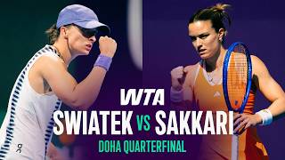 Download lagu Iga Swiatek vs. Maria Sakkari | 2026 Doha Quarterfinals | WTA Match Highlights mp3