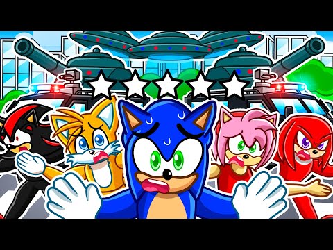 Intentamos Sobrevivir a las 5 ESTRELLAS en GTA V…