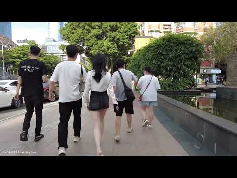 [Batida de rua] Série de batida de rua: estrada Guangzhou Tianhe CBD | Chinese Girls Street Fashion ~ Viable Fashion China