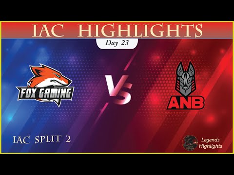 FOX Gaming vs Anubis Gaming - Extended Highlights IAC SPLIT 2 Day 23 || ملخص مباراة كأس العرب