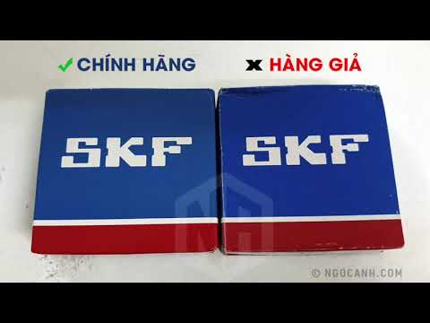 Khuyến cáo khách hàng về vòng bi SKF giả - SKF Authenticate