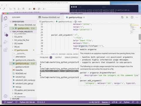 Tiny Python Projects Ch 7 Pt 2 Getting Started