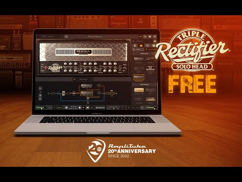 Free AmpliTube Mesa Boogie Triple Rectifier Amp for IK Newsletter Subscribers (Through March 28)
