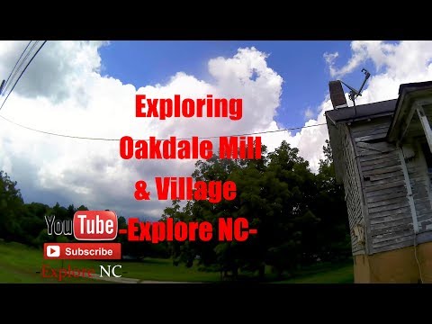 Exploring an abandoned mill and mill village in North Carolina