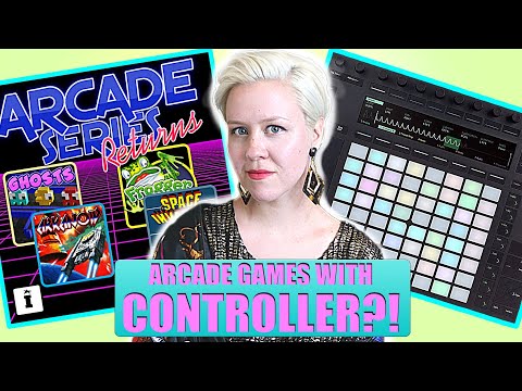 Playing Arcade Games With Ableton Push 2!!! - Arcade Series Returns By  Isotonik Studios