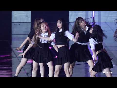 [4K] 180801 위키미키 WEKI MEKI 라라라 LA LA LA  지수연 Ji Suyeon @ KMF By Sleeppage