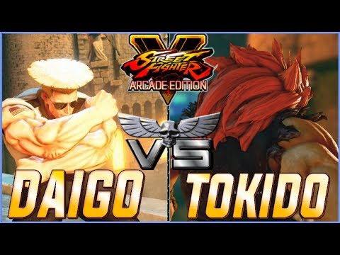 SFV AE 🔥 DAIGO (Guile) VS.TOKIDO  (Akuma)  FIRST TO 1 SETS 🔥 NRSFV