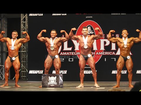 FISICO CULTURISMO SENIOR 85 k. (PREMIACION) – Mr. OLYMPIA SUDAMERICA 2017