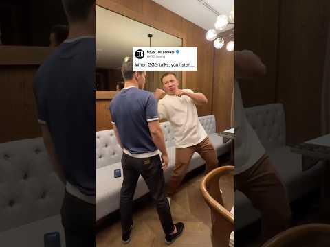 When Gennady Golovkin Is Your Boxing Coach…