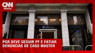 Vídeo: PGR deve seguir rito da PF e fatiar denúncias de caso Master; entenda | CNN 360º