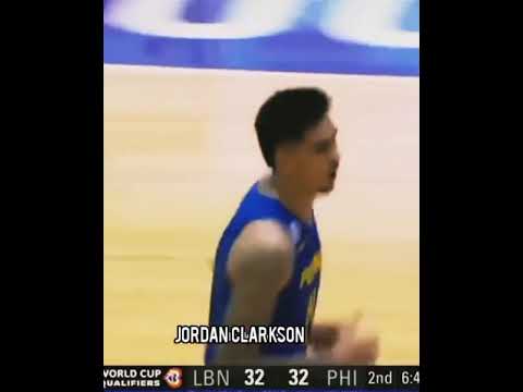 JORDAN CLASRKSON HIGHLIGHTS (LEBANON vs PHILIPPINES) @gilaspilipinas @kuyongcblog