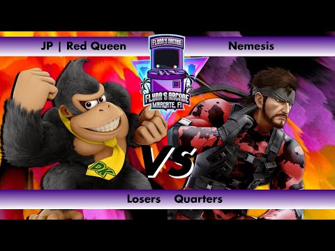Flynn's Arcade 080 Losers Quarters - JP | Red Queen (Donkey Kong) vs Nemesis (Snake) SSBU Tournament