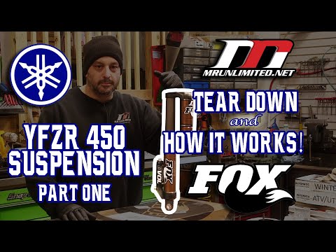 YFZR 450 FOX EVOL SHOXS Part One: Tear Down & How They Work!