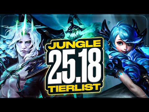 PATCH 25.18 TIER LIST - Top Junglers