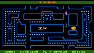 Typo for the Atari 8-bit family