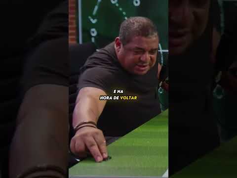 QUANDO O VAMPETA FOI TÉCNICO NA QUARTA DIVISÃO! 🤣 OLHA ESSA RESENHA! #vampeta #denilsonshow #shorts