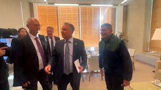 American freed from Russia as envoy seeks Ukraine peace talks