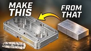 Check This Out! - Turning a Solid Block Into This! - Pierson Workholding