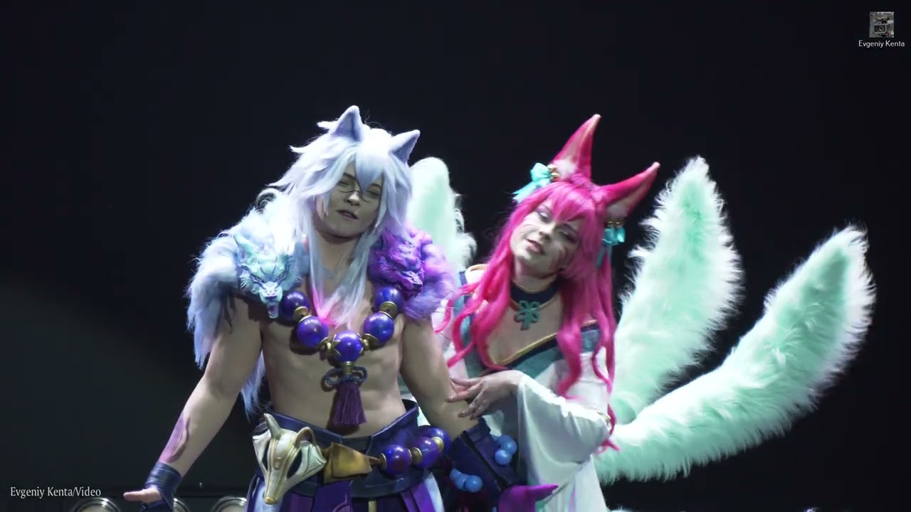 Group game defile - GavanA, Arteyo - League of Legends - Spirit Blossoms  Ahri, Sett - Москва