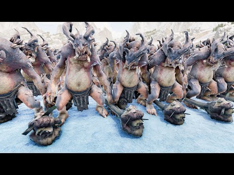 100.000 WARHAMMER 40K TROLLS vs 100.000 DWARF IRONDRAKES | Ultimate Epic Battle Simulator 2