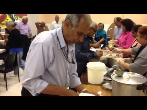 Free lunch for seniors at Indo American Center